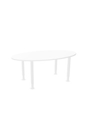 Table de réunion BASIC.4 ovale