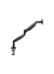 One-Touch adjustable height single monitor arm